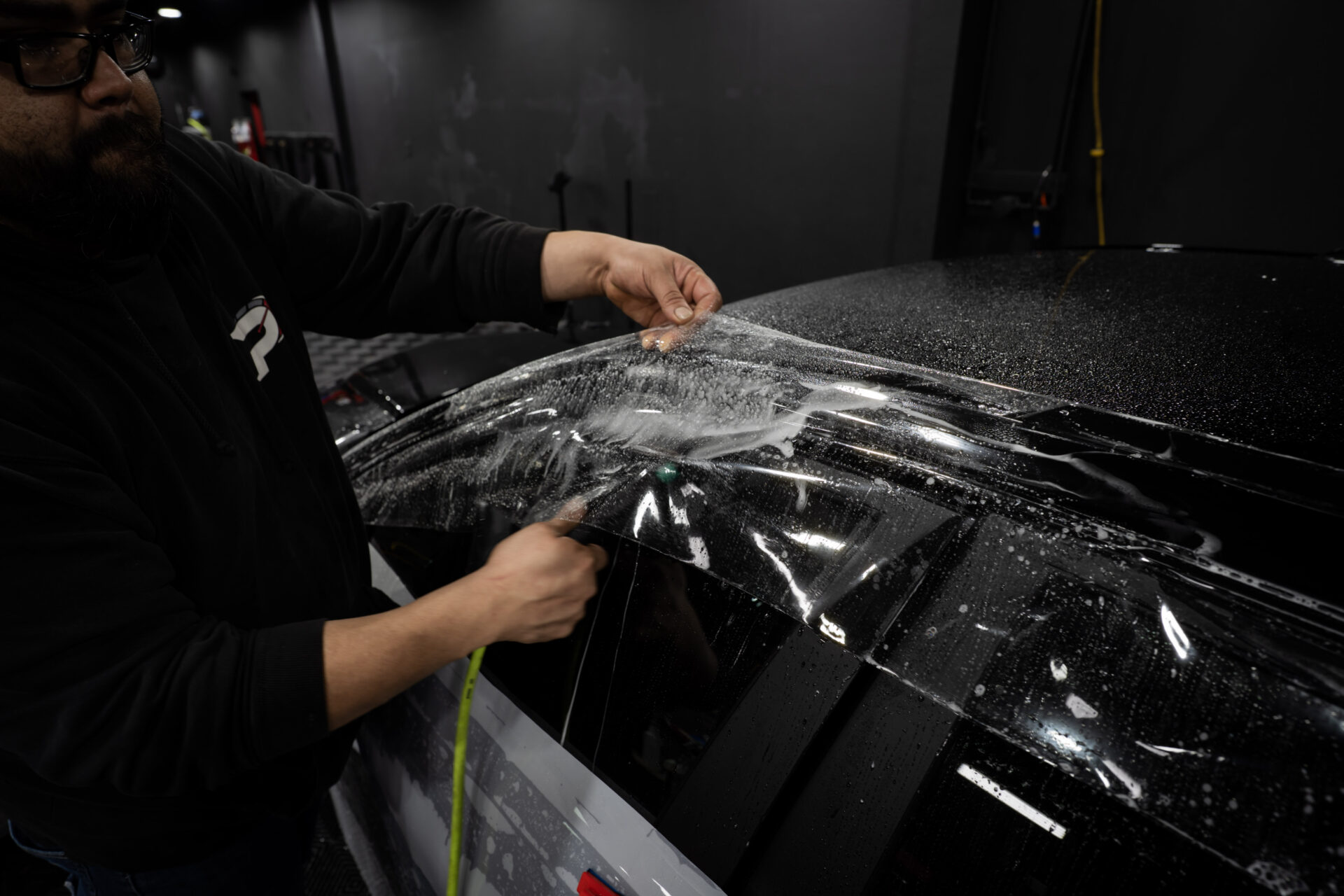 VOIR paint protection film installation at Perfect Finish Autospa